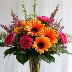 Festlig fødselsdagsbuket