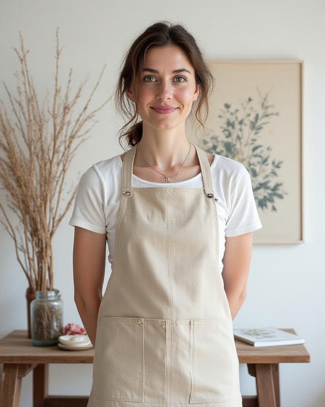 Portræt af grundlæggeren af Kromblossom i sit københavnske studie